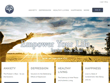 Tablet Screenshot of empoweredlifesolutions.com